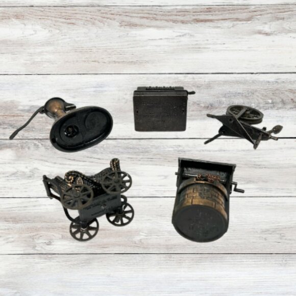 Vintage Die Cast Dollhouse Miniatures 1970's Dollhouse Miniature - Picture 8 of 8